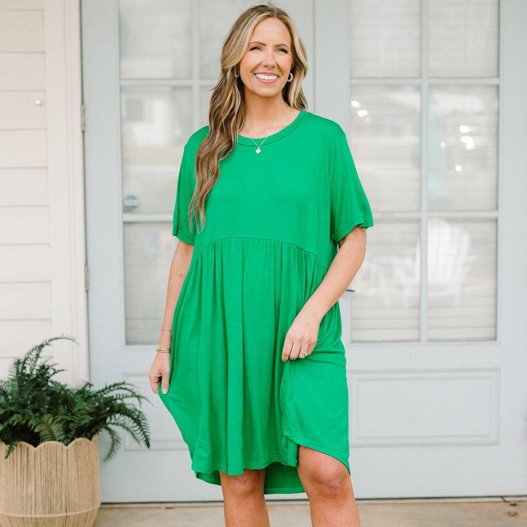 The Sawyer Dress, Emerald