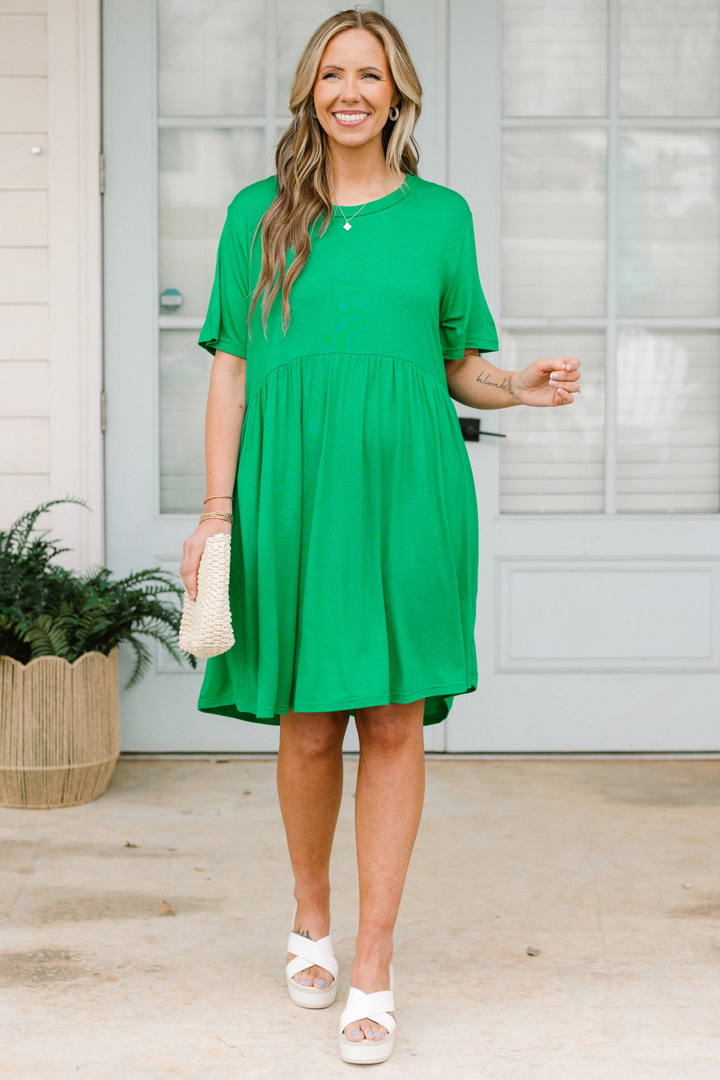 The Sawyer Dress, Emerald