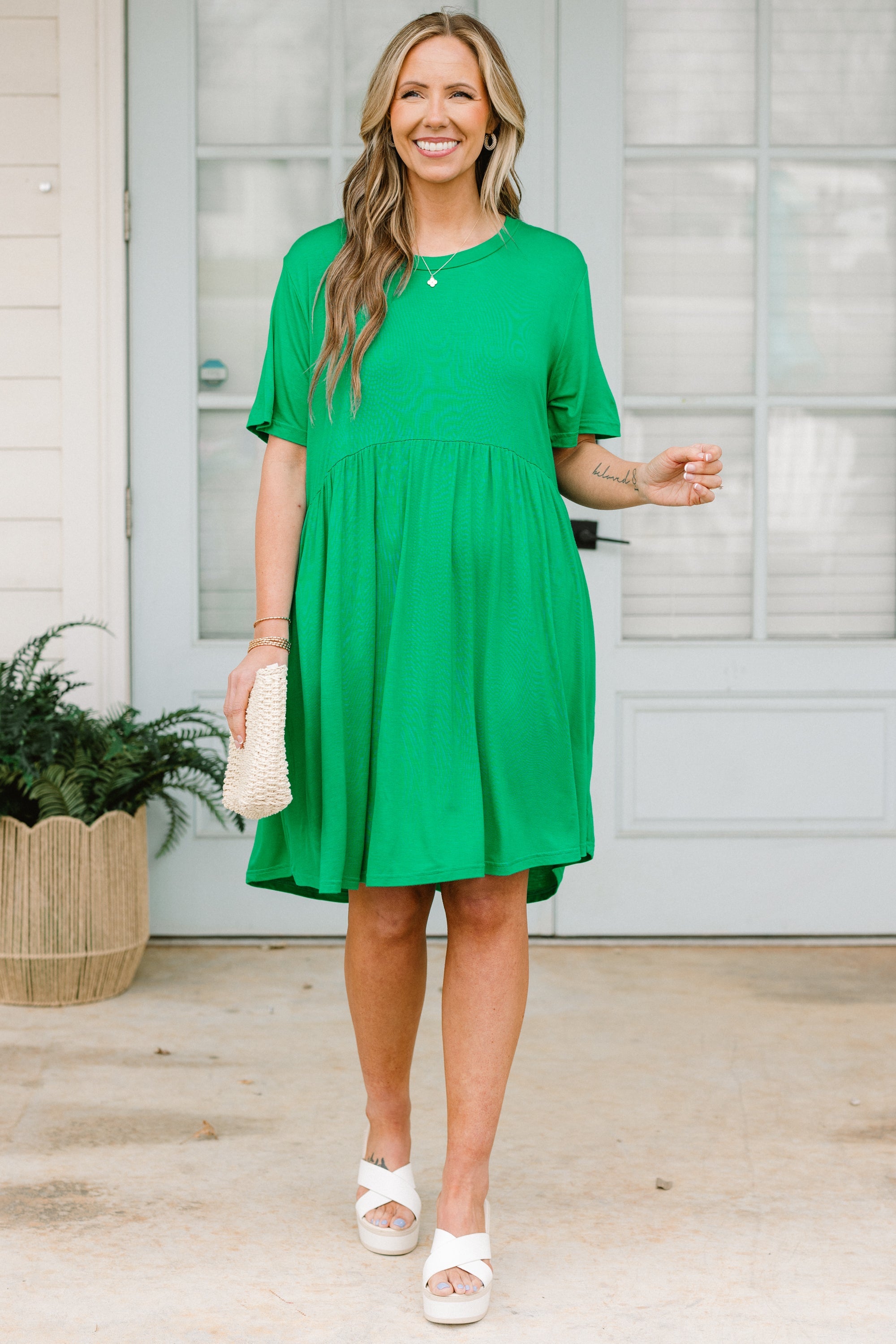 The Sawyer Dress, Emerald