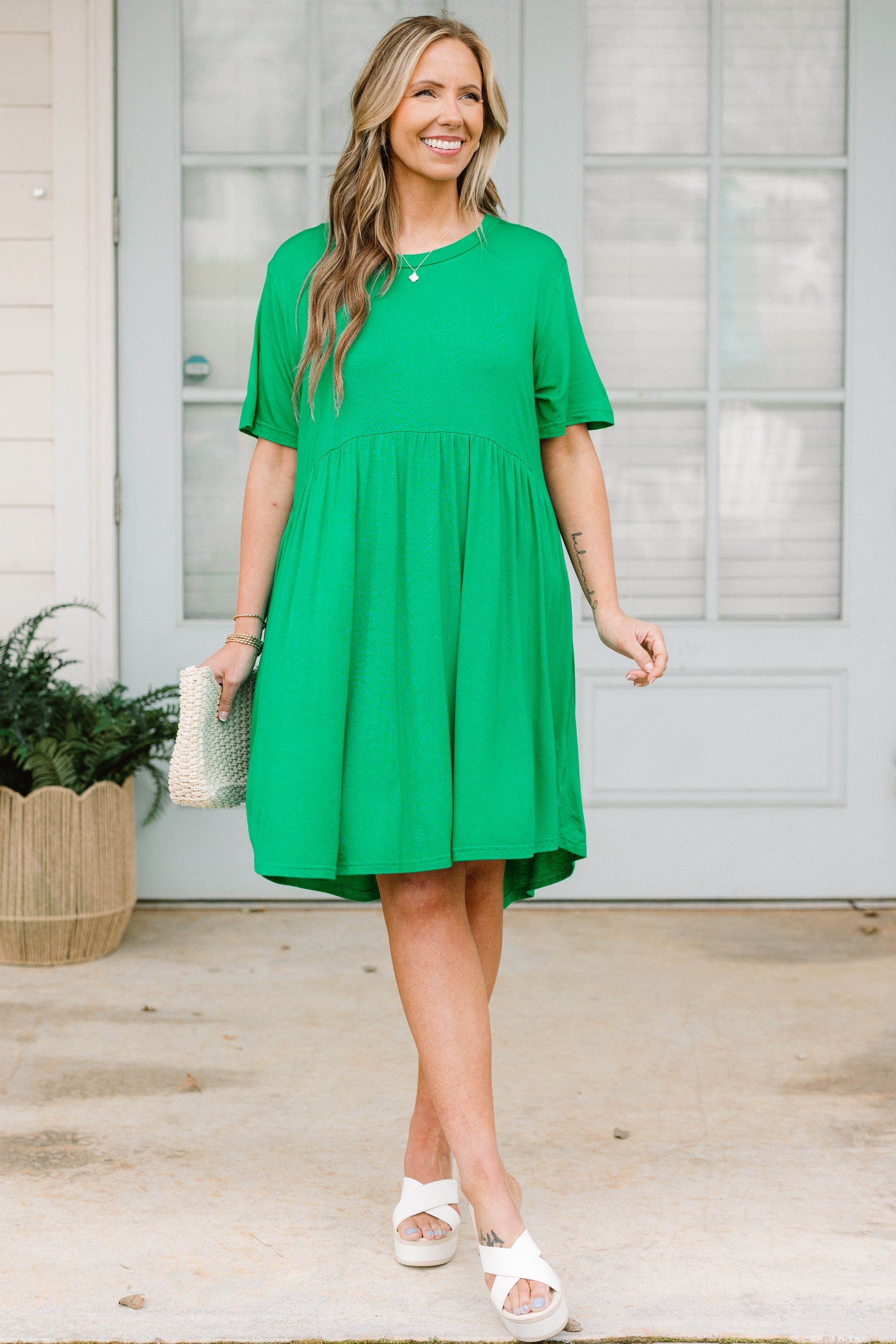 The Sawyer Dress, Emerald