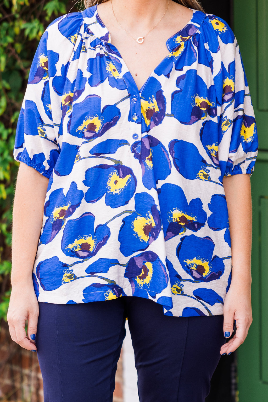 The Sun Will Shine Top, Blue Mix