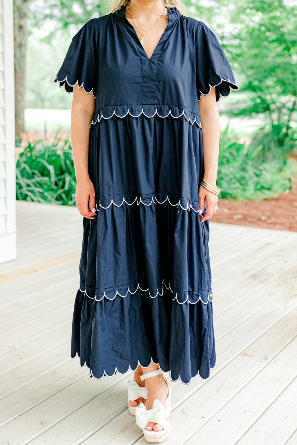The Sweetest Statement Dress, Navy