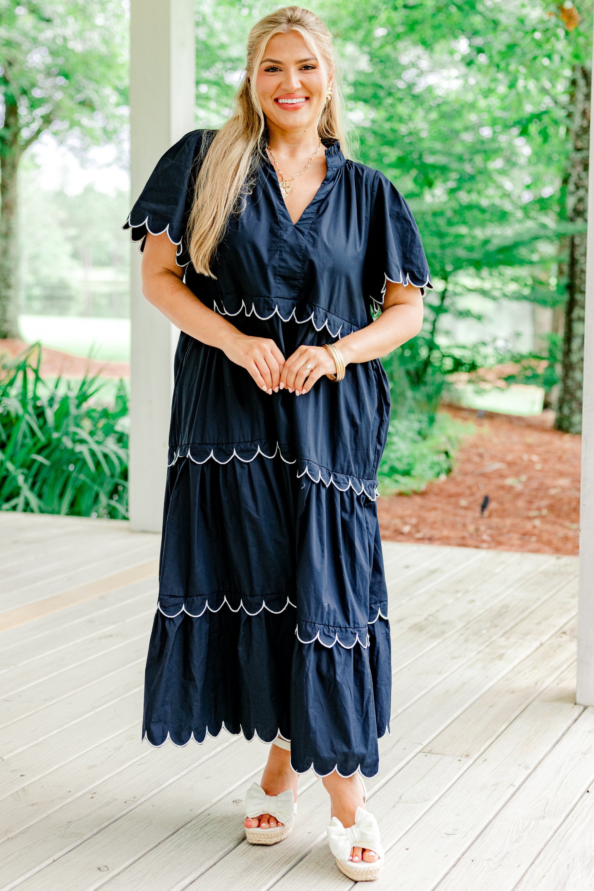 The Sweetest Statement Dress, Navy