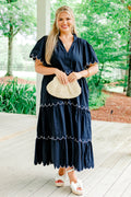The Sweetest Statement Dress, Navy