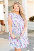 The Time Is Right Dress, Mint Mix