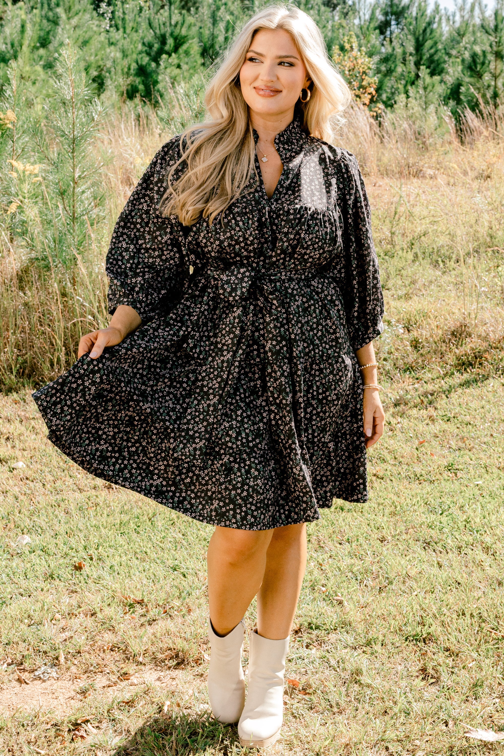 The Way It Goes Dress, Black