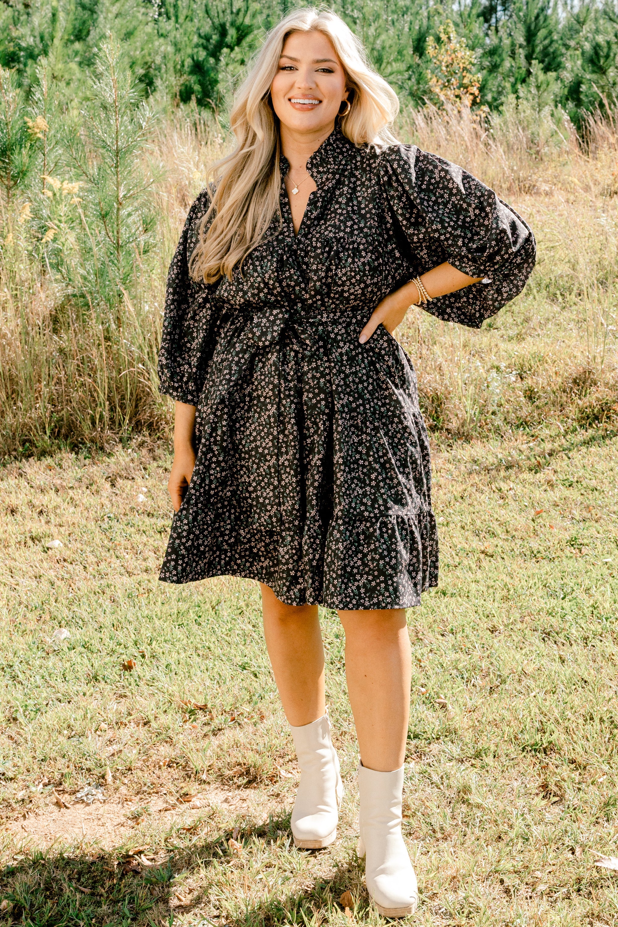 The Way It Goes Dress, Black