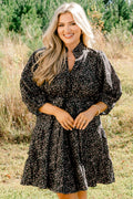 The Way It Goes Dress, Black
