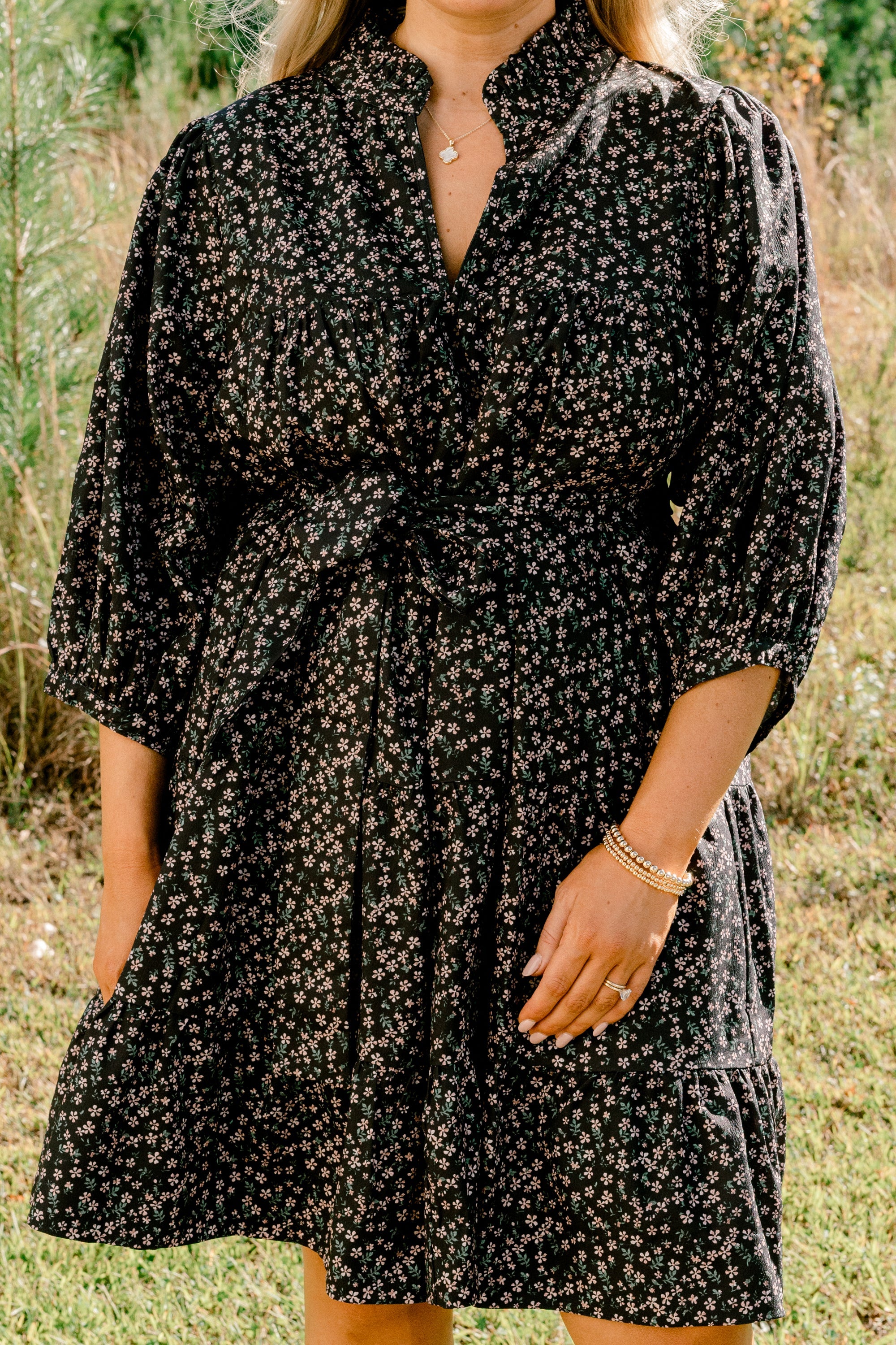 The Way It Goes Dress, Black