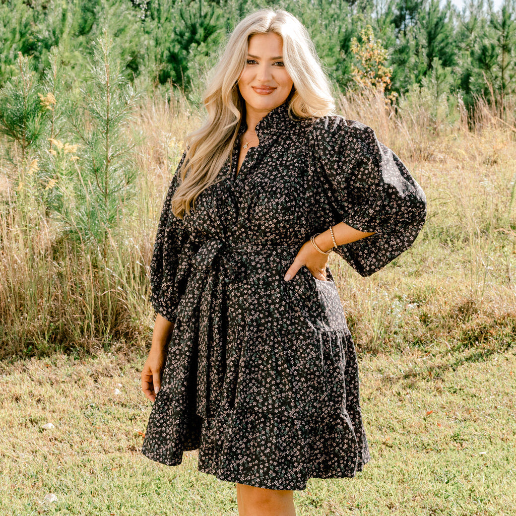 The Way It Goes Dress, Black