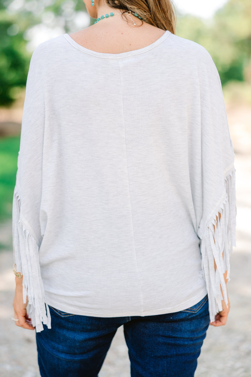 The Wild West Top, Heather Gray