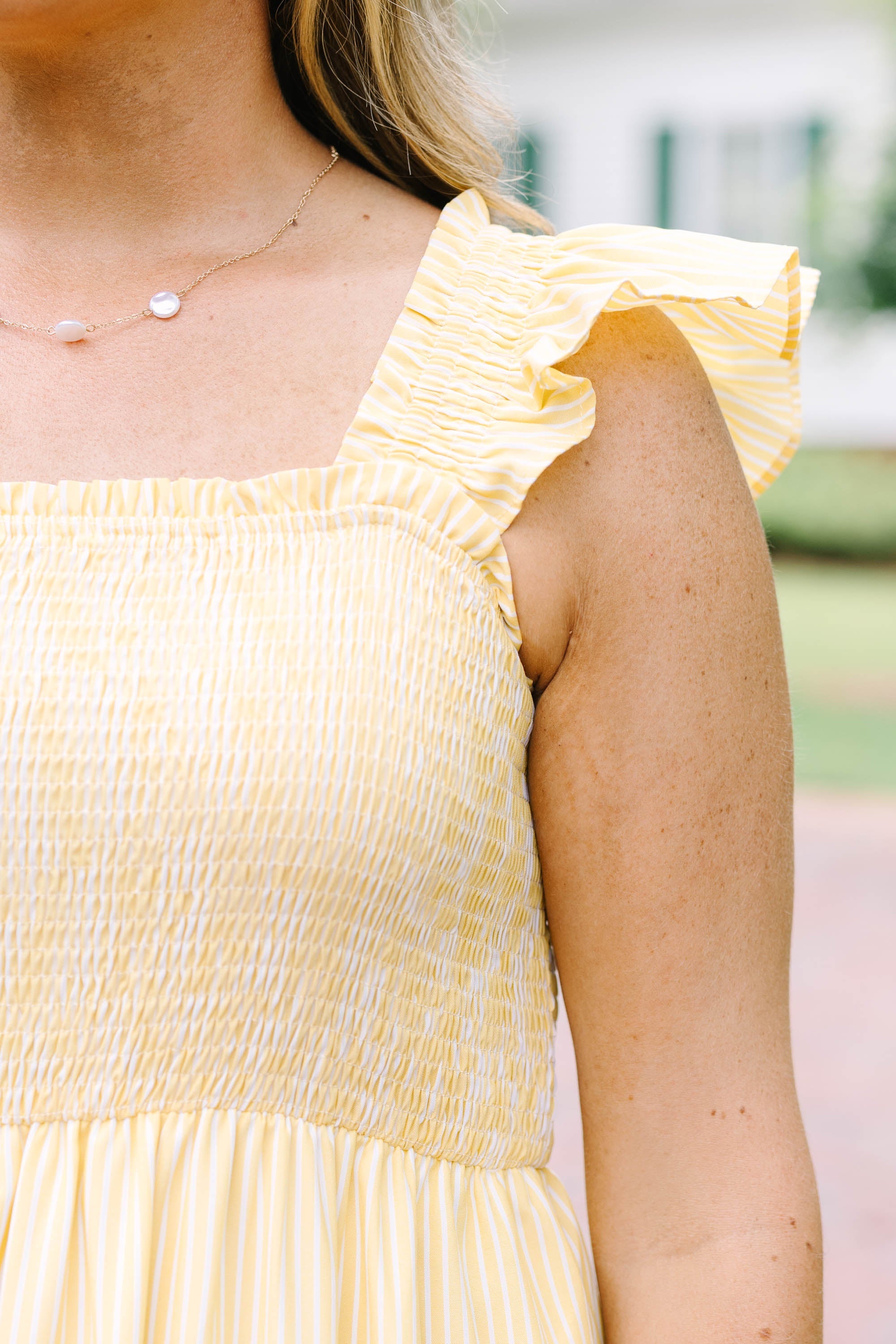The Wildflower's Song Maxi Dress, Yellow