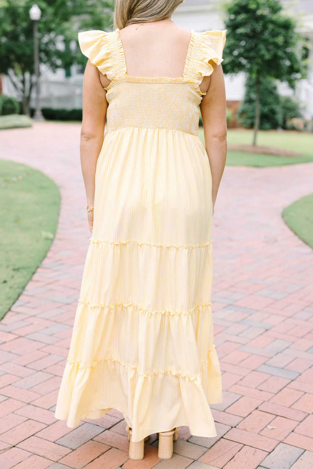 The Wildflower's Song Maxi Dress, Yellow