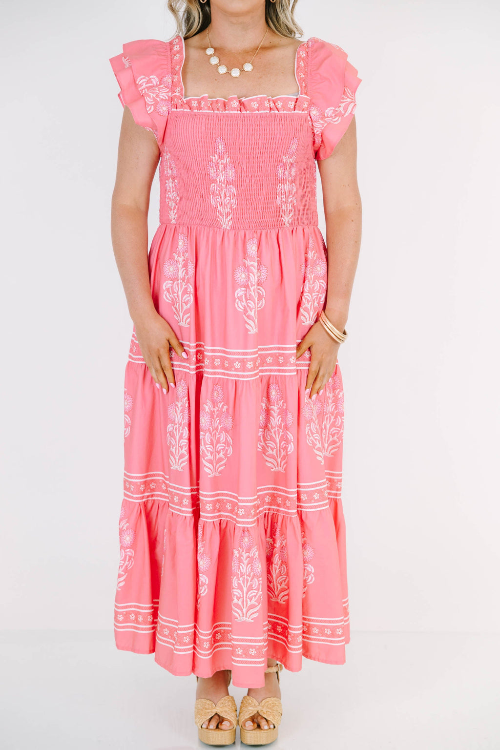 The Wildflower's Song Maxi Dress, Bubblegum