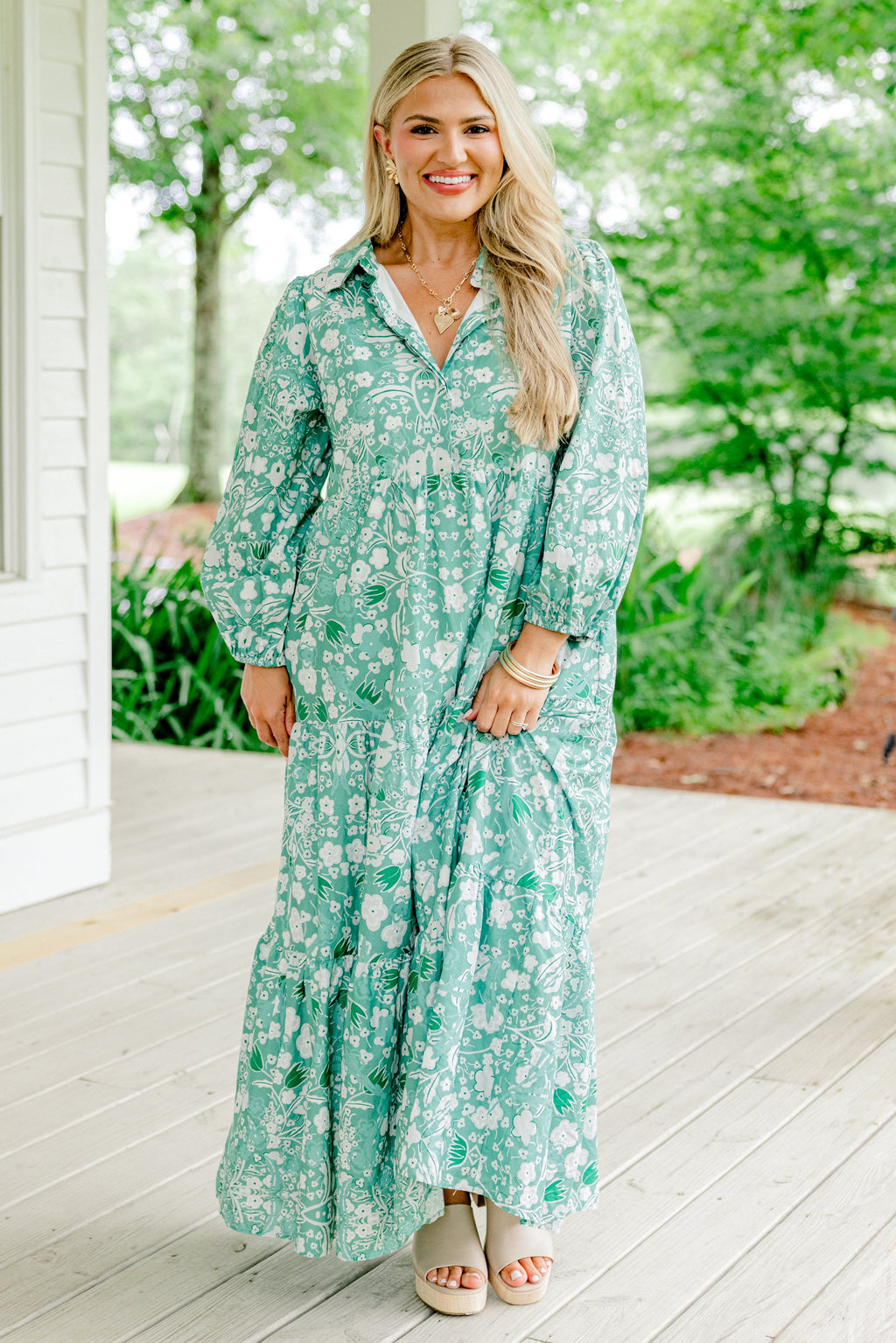 There You Are Dress, Green