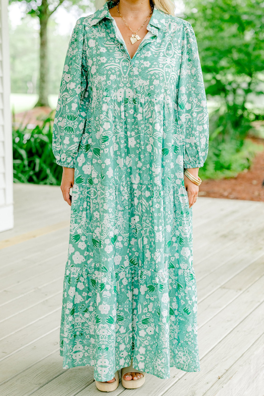 There You Are Dress, Green