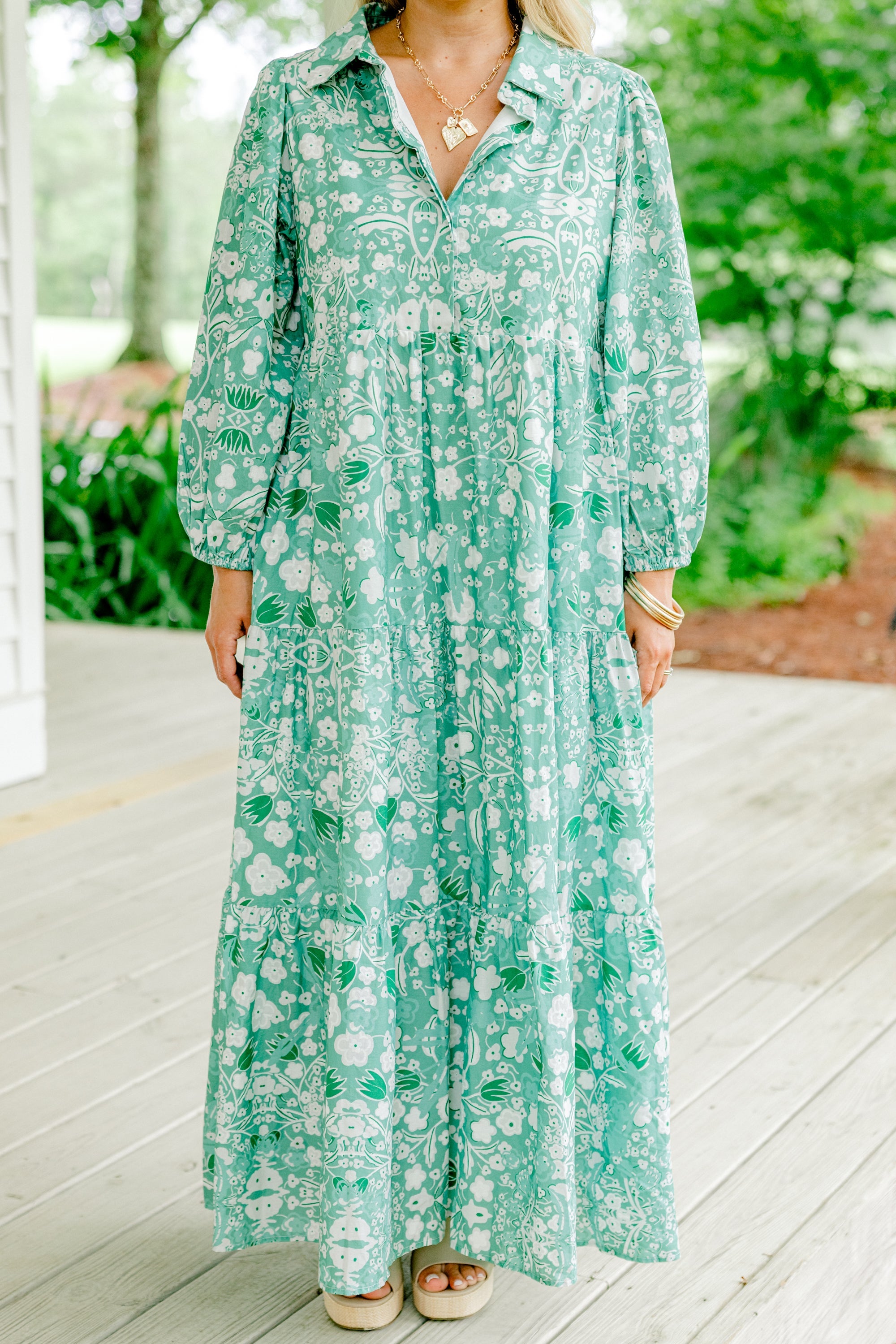 There You Are Dress, Green