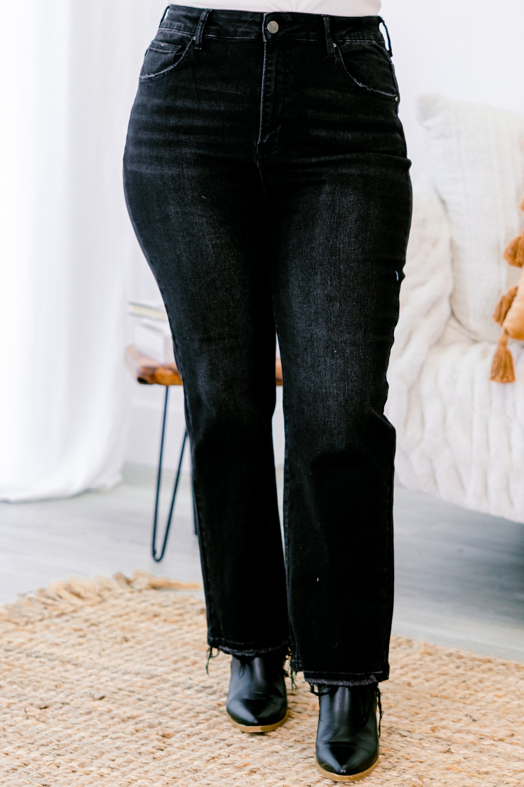 Through The City Jeans, Black