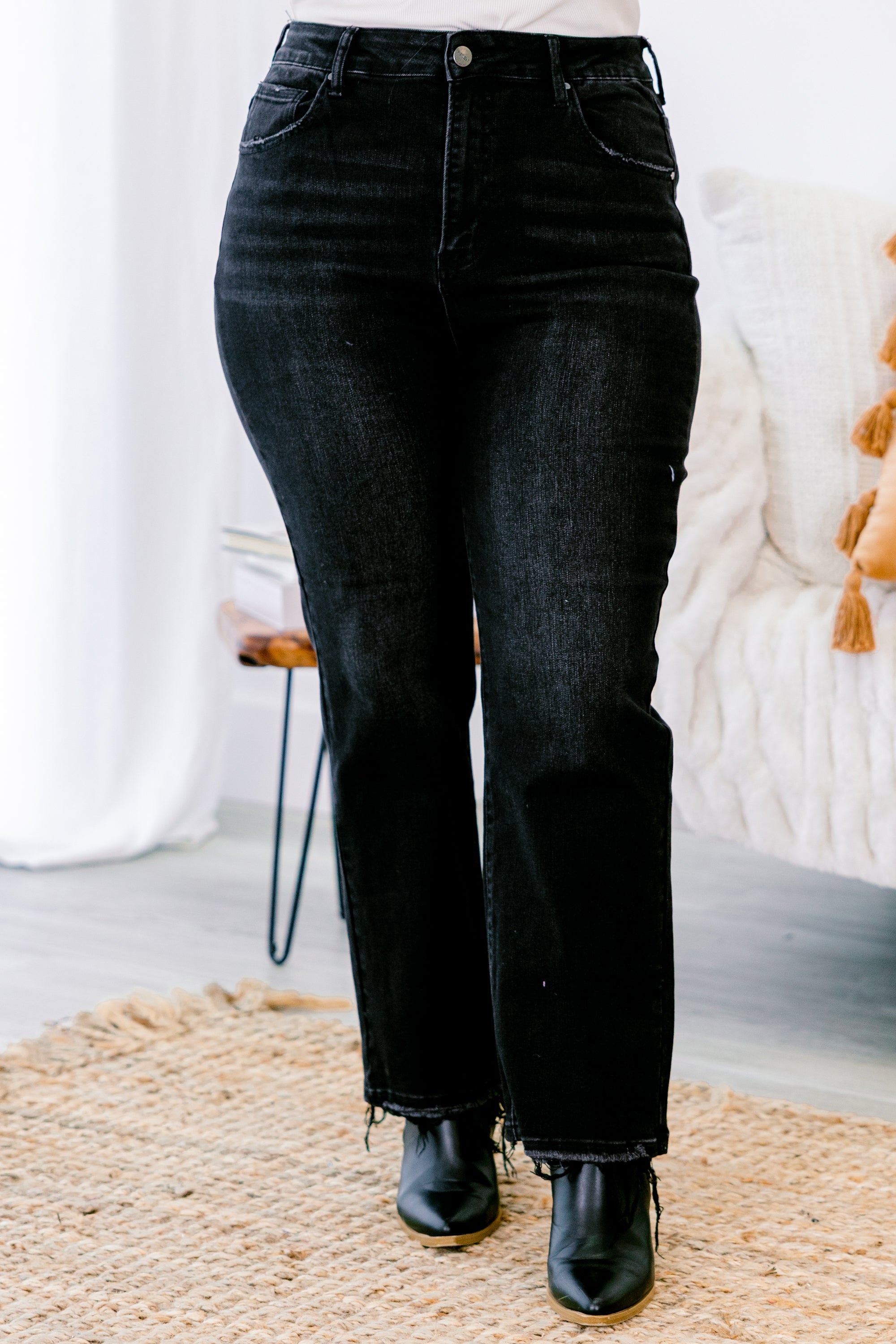 Through The City Jeans, Black