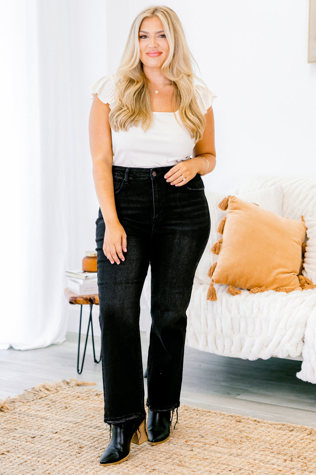 Through The City Jeans, Black