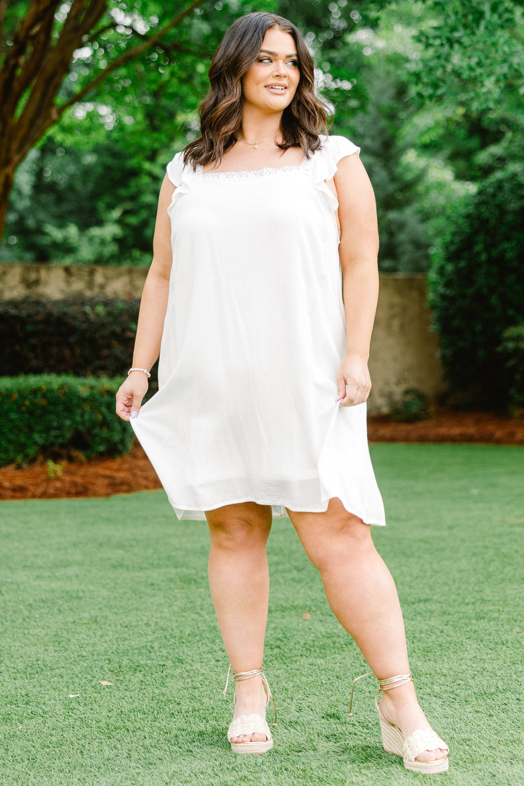 Time Flies By Dress, Ivory
