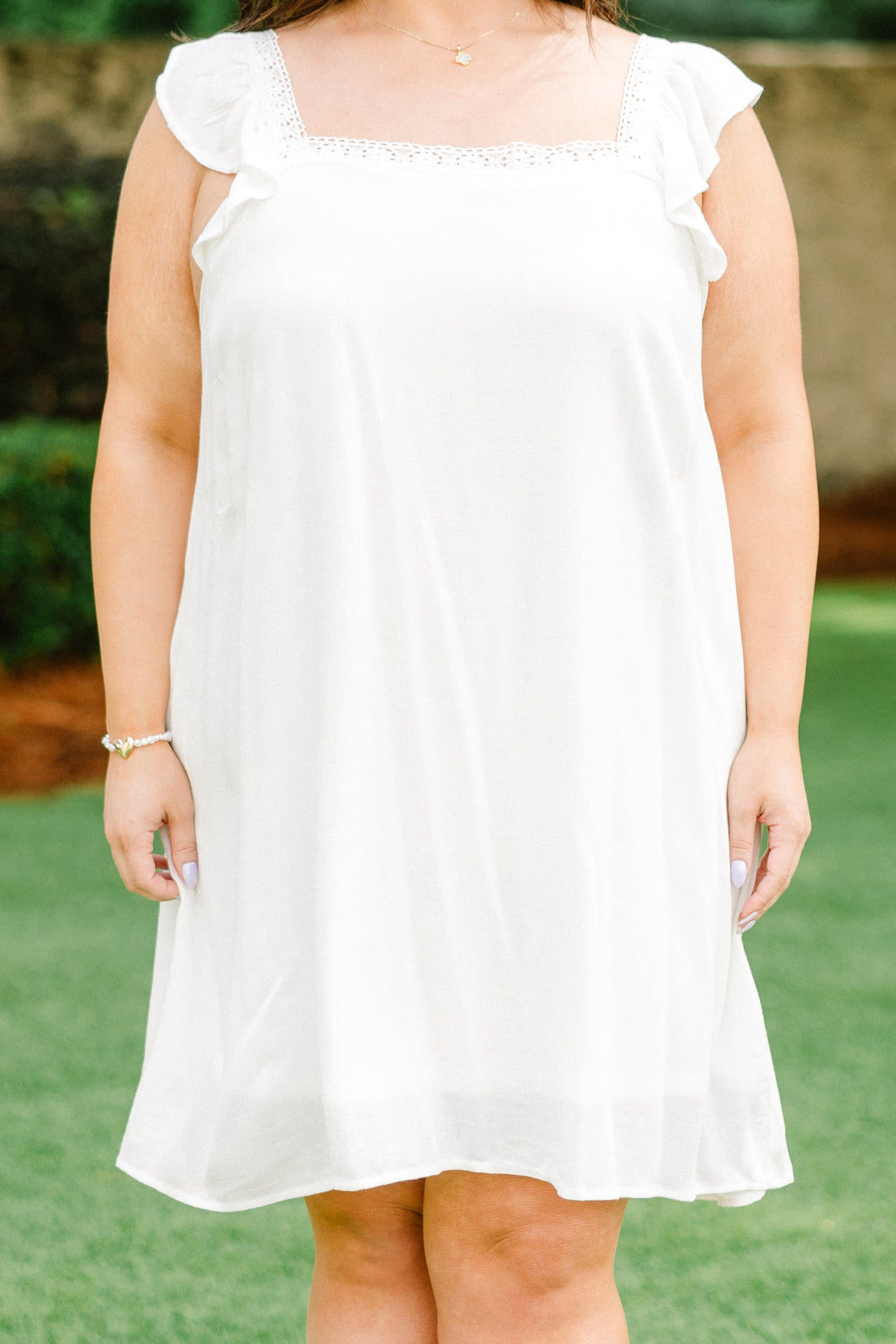 Time Flies By Dress, Ivory