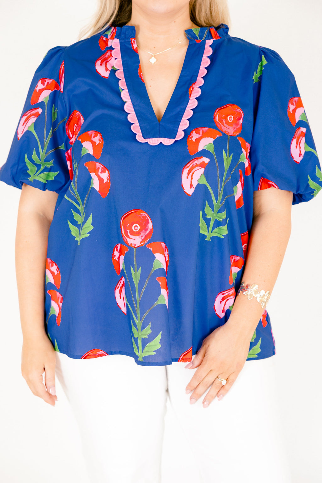A New Day Top, Blue
