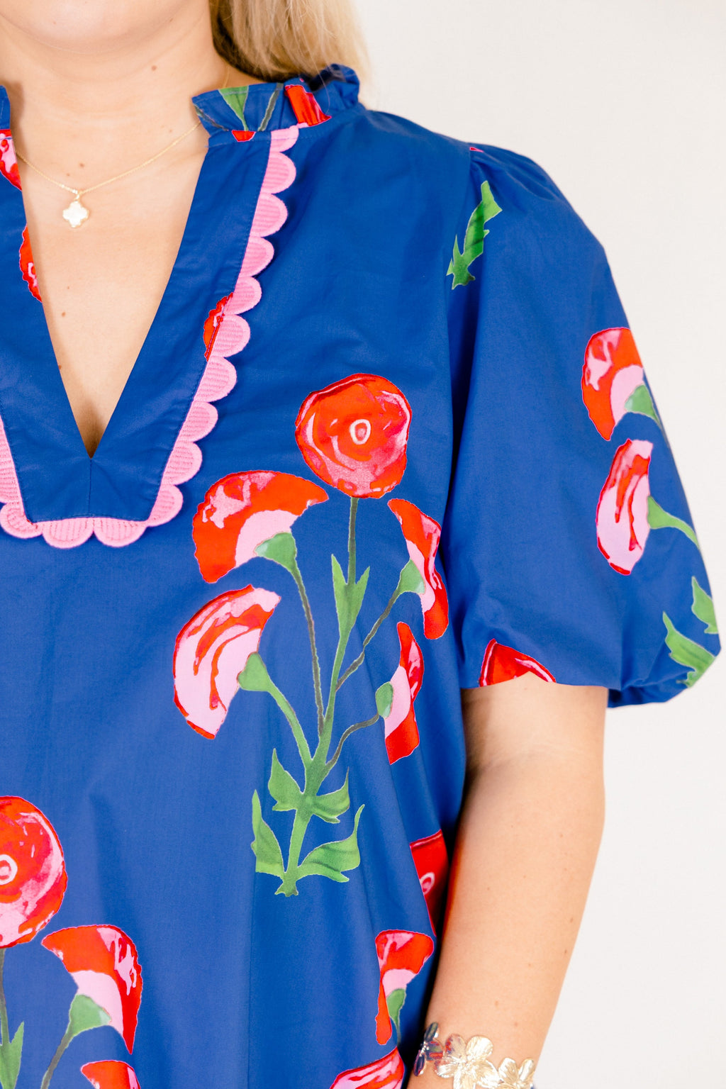 A New Day Top, Blue