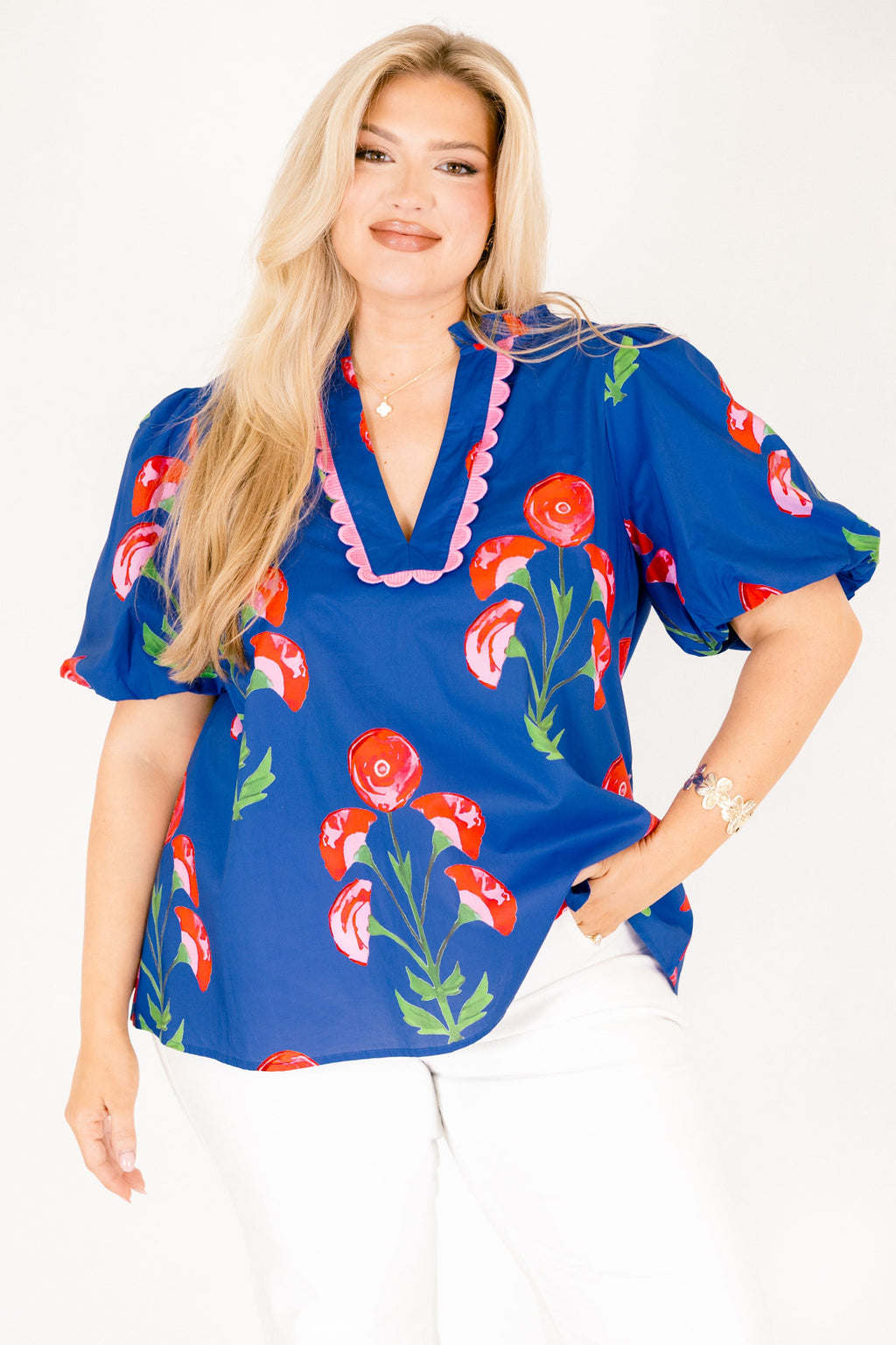 A New Day Top, Blue