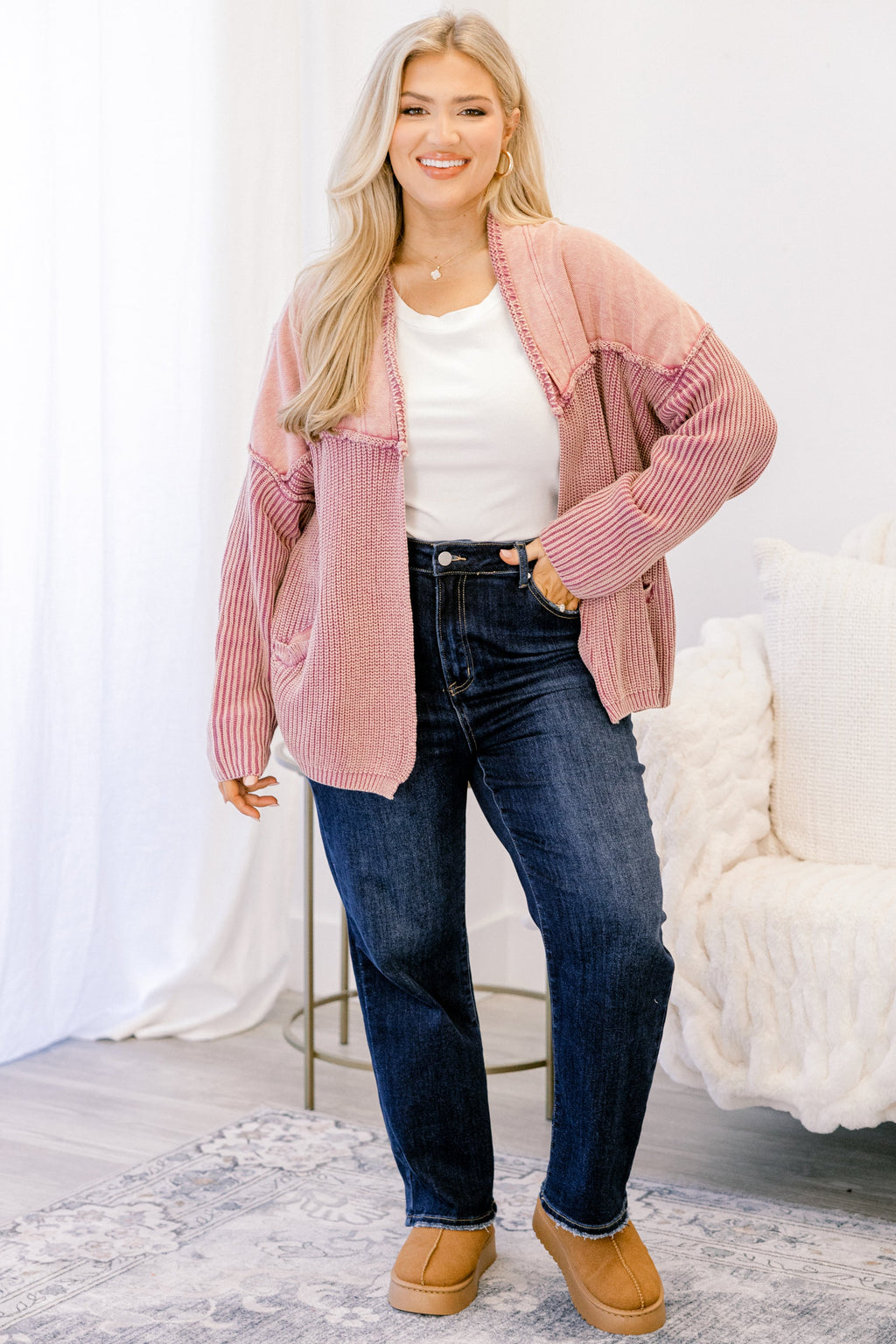 Times To Remember Cardigan, Wild Berry