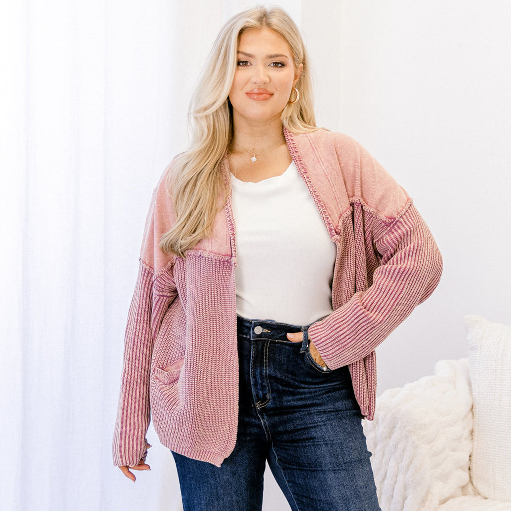 Times To Remember Cardigan, Wild Berry
