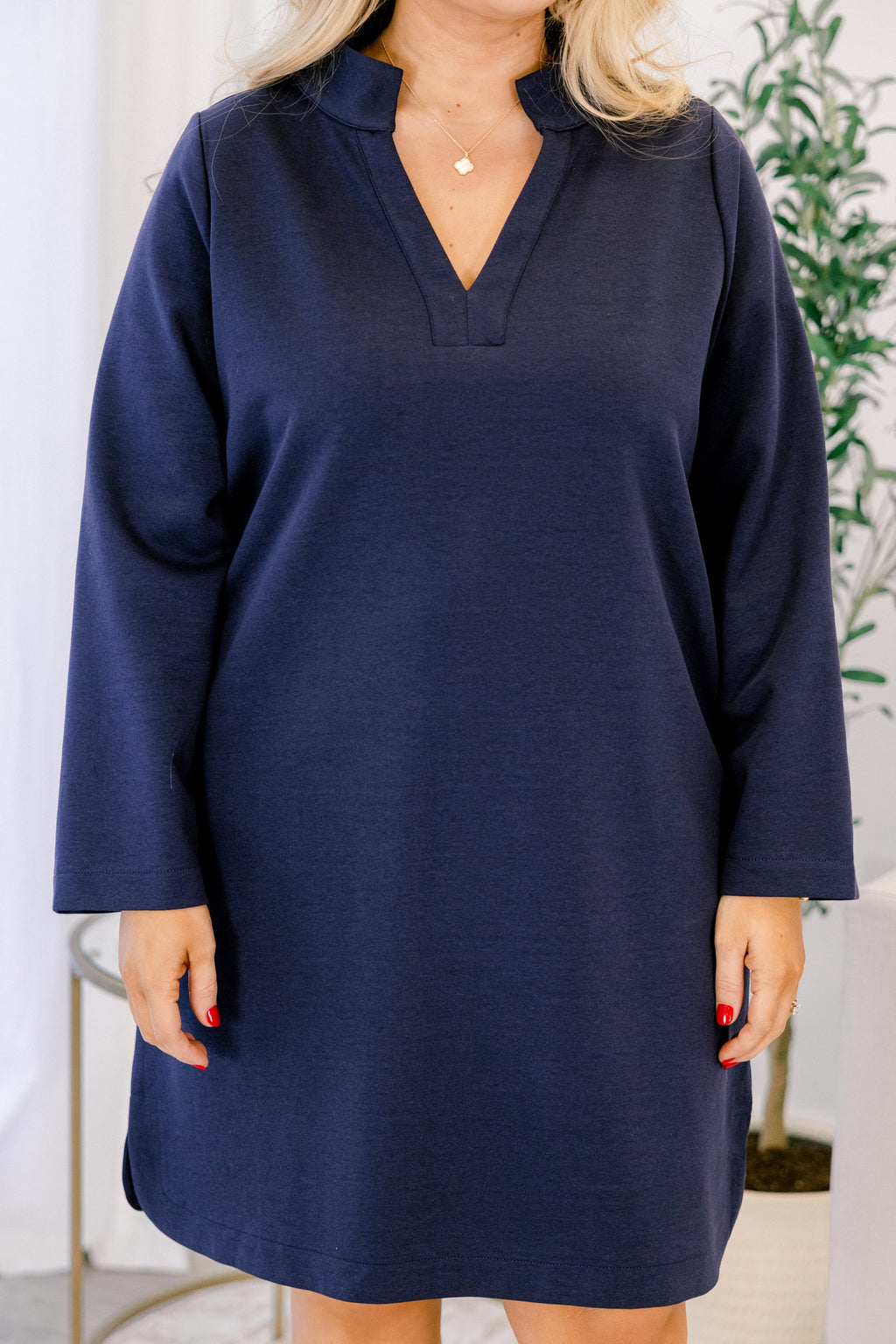 To Say The Least Dress, Navy