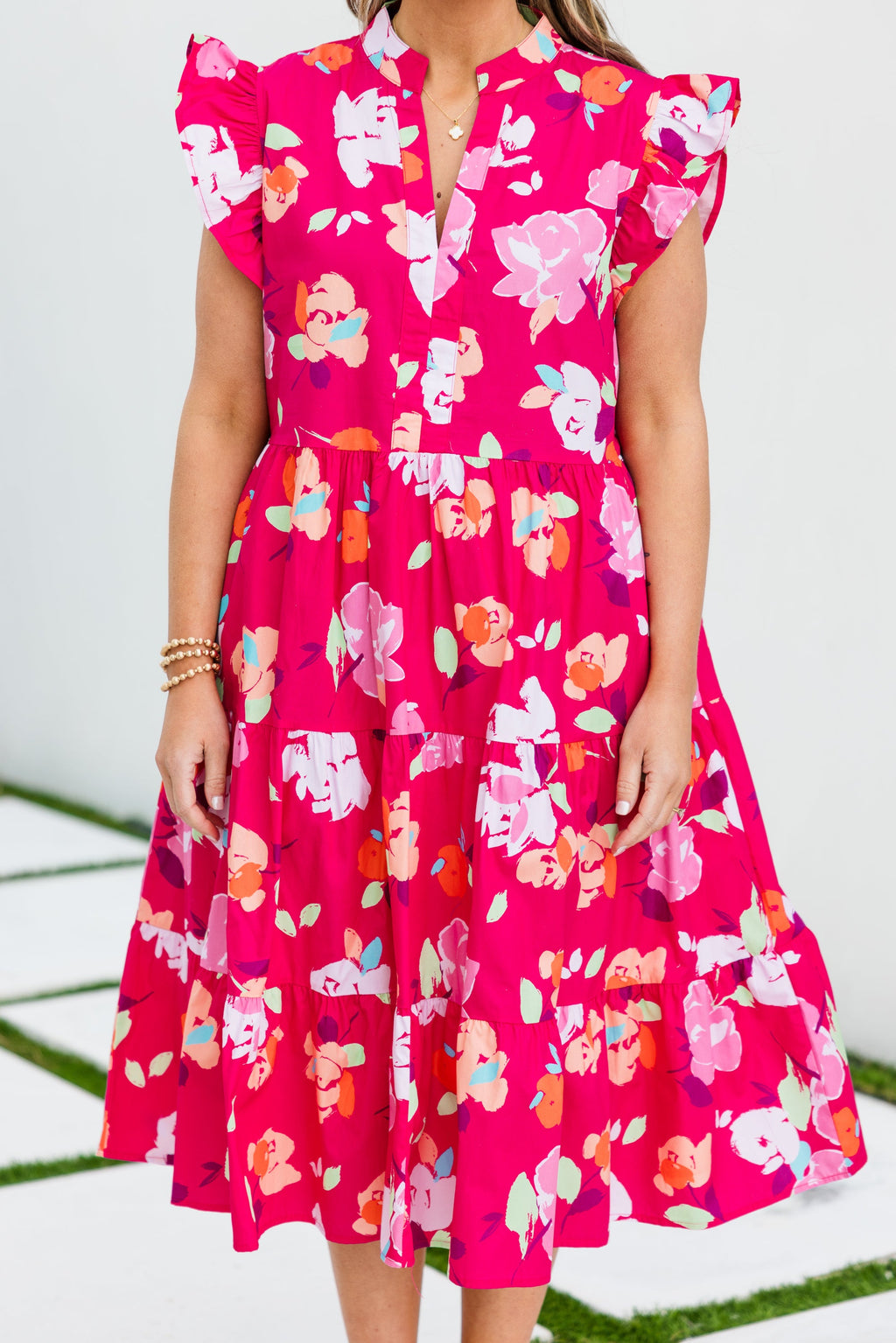 Too True Maxi Dress, Magenta