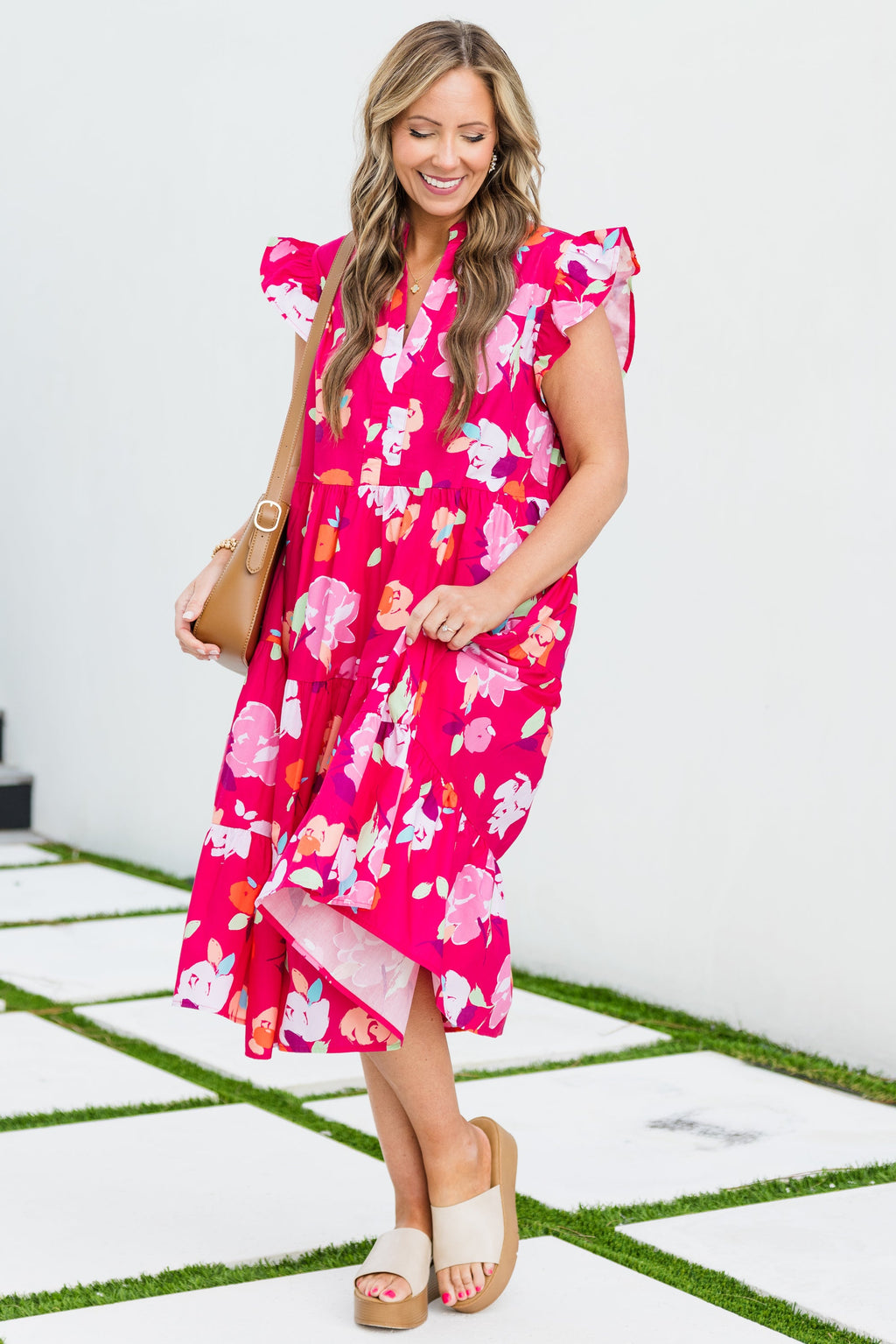 Too True Maxi Dress, Magenta
