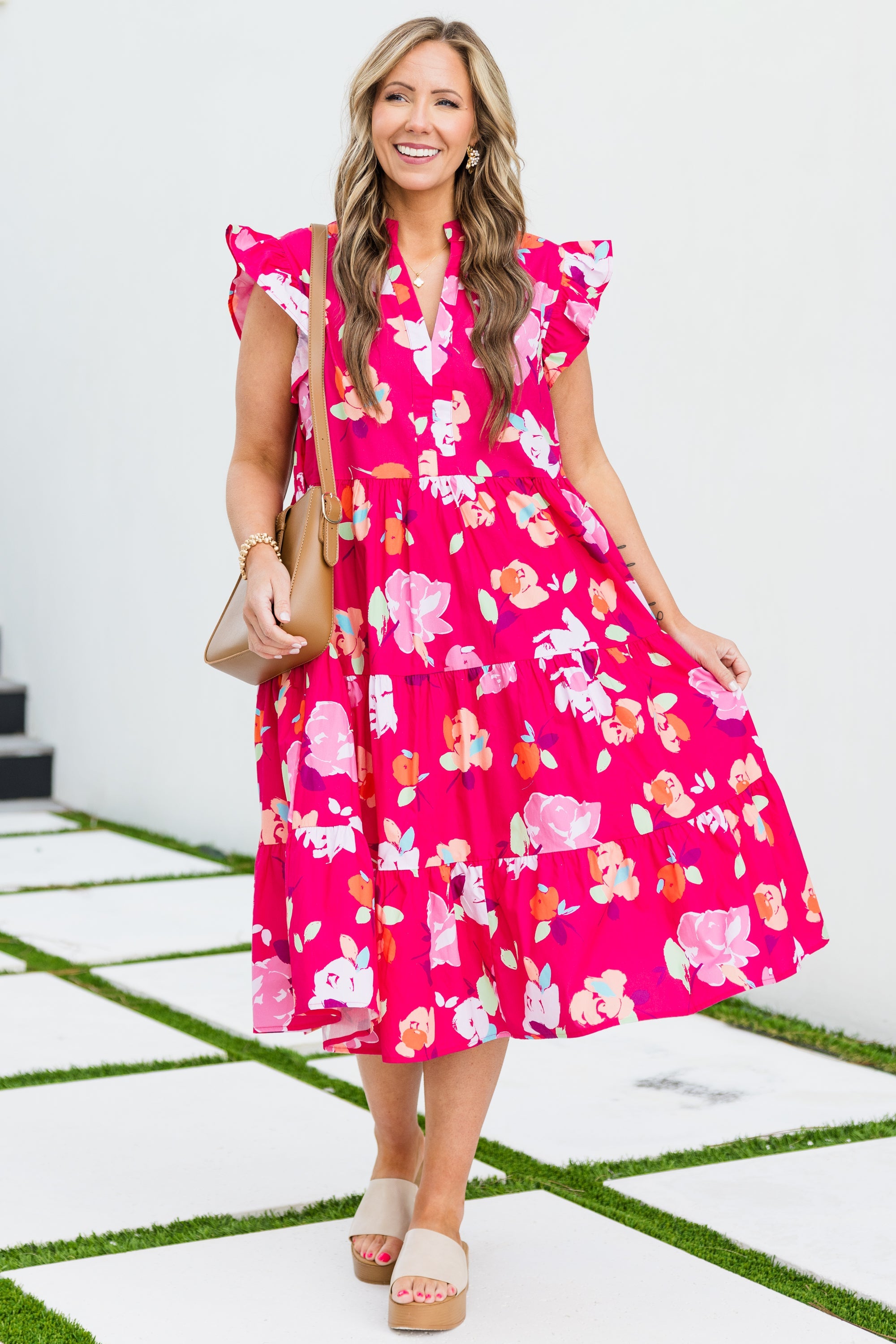 Too True Maxi Dress, Magenta