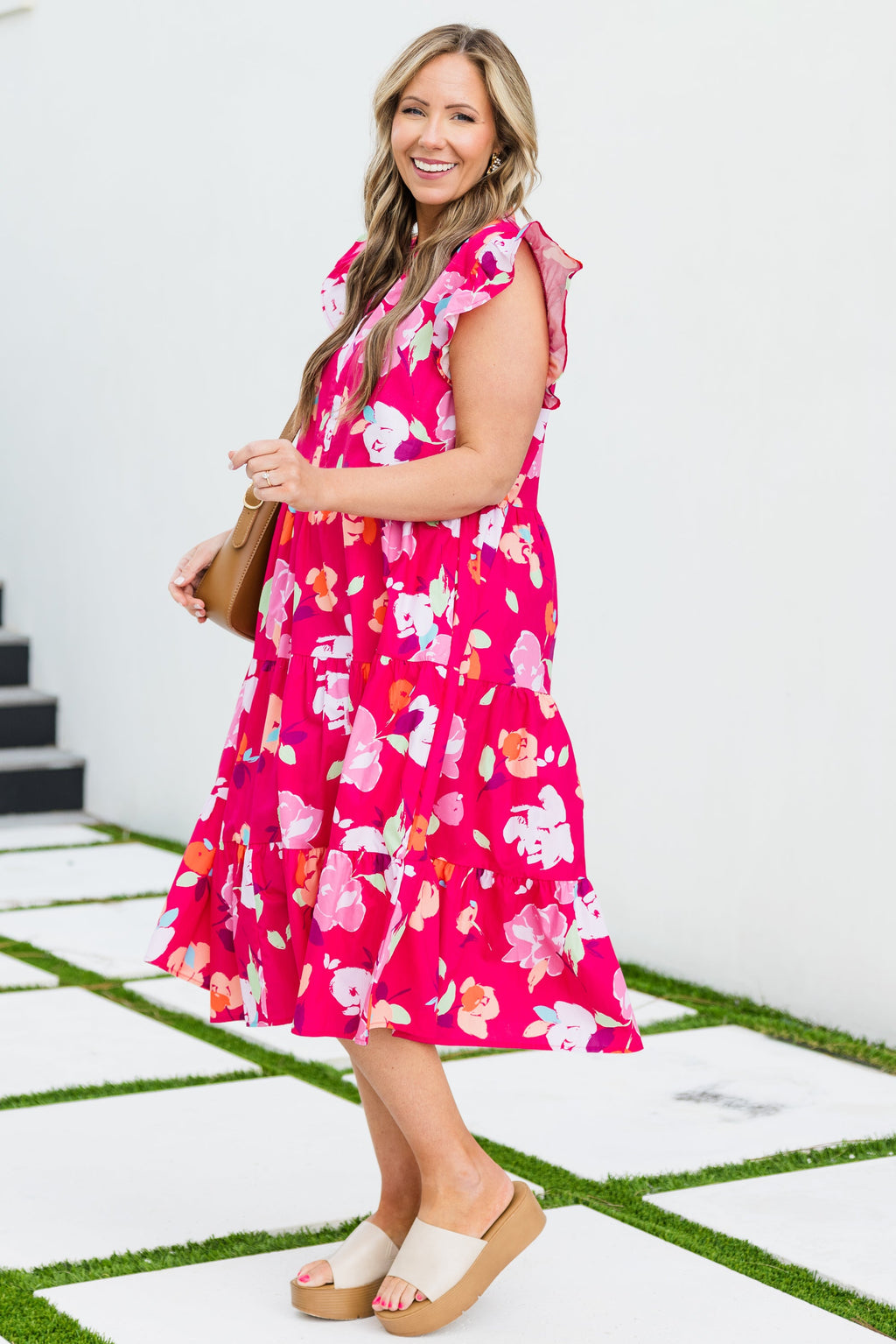 Too True Maxi Dress, Magenta