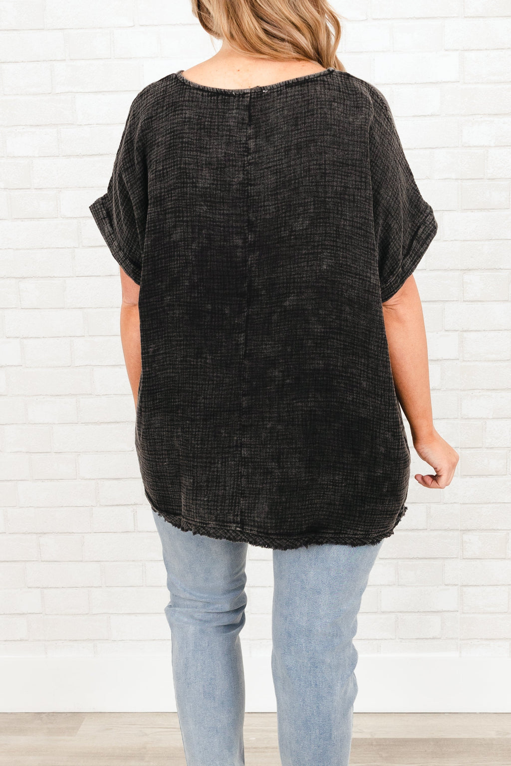 Took My Chances Top, Black