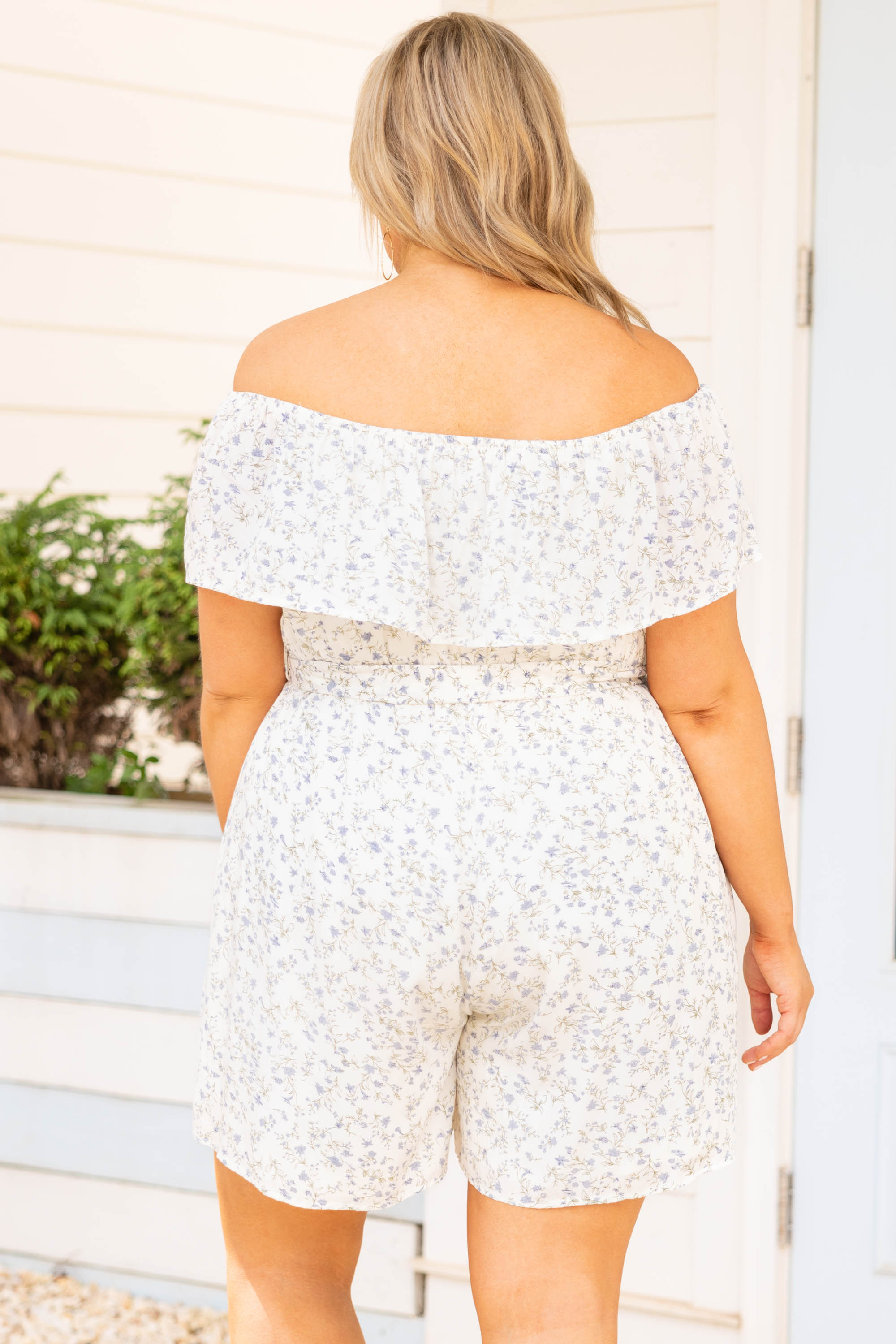 Total Heartthrob Romper, White