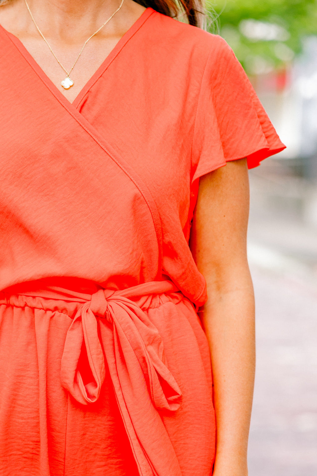 Totally Chic Romper, Sunset