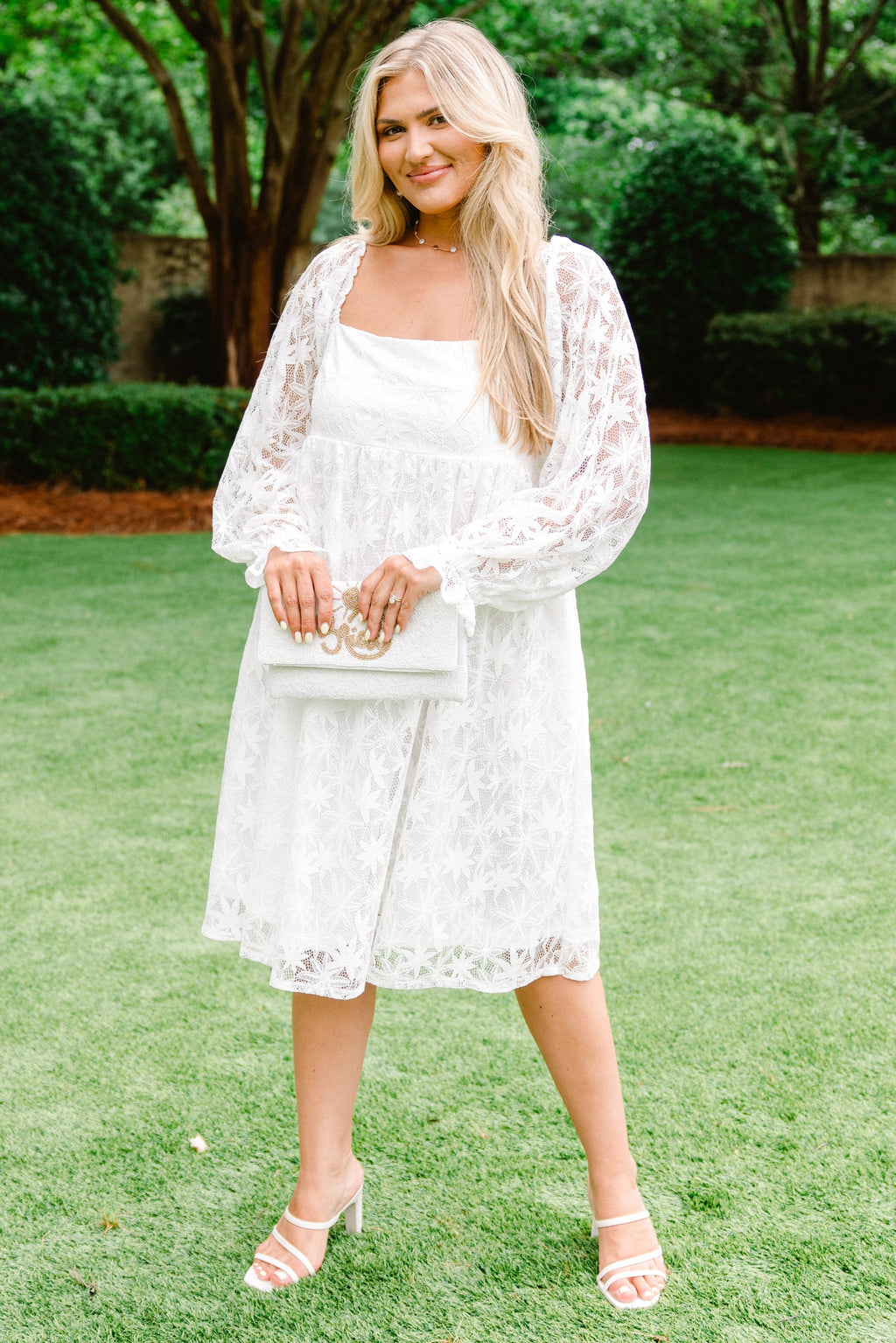 True Pure Bliss Dress, White