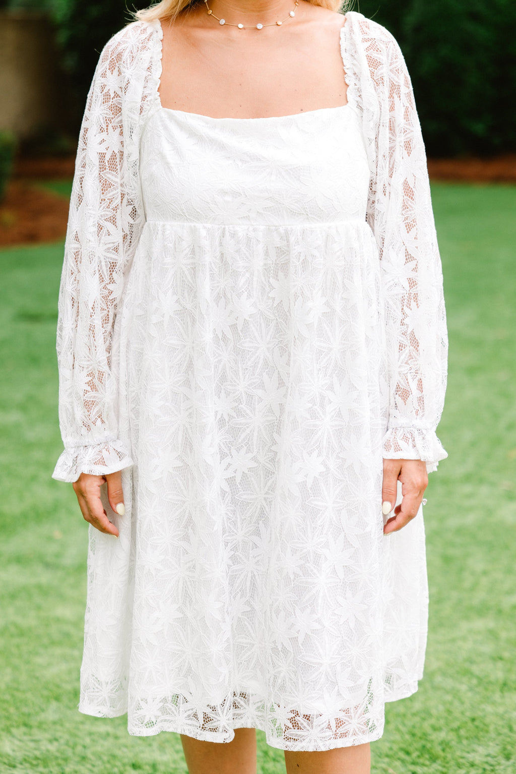 True Pure Bliss Dress, White