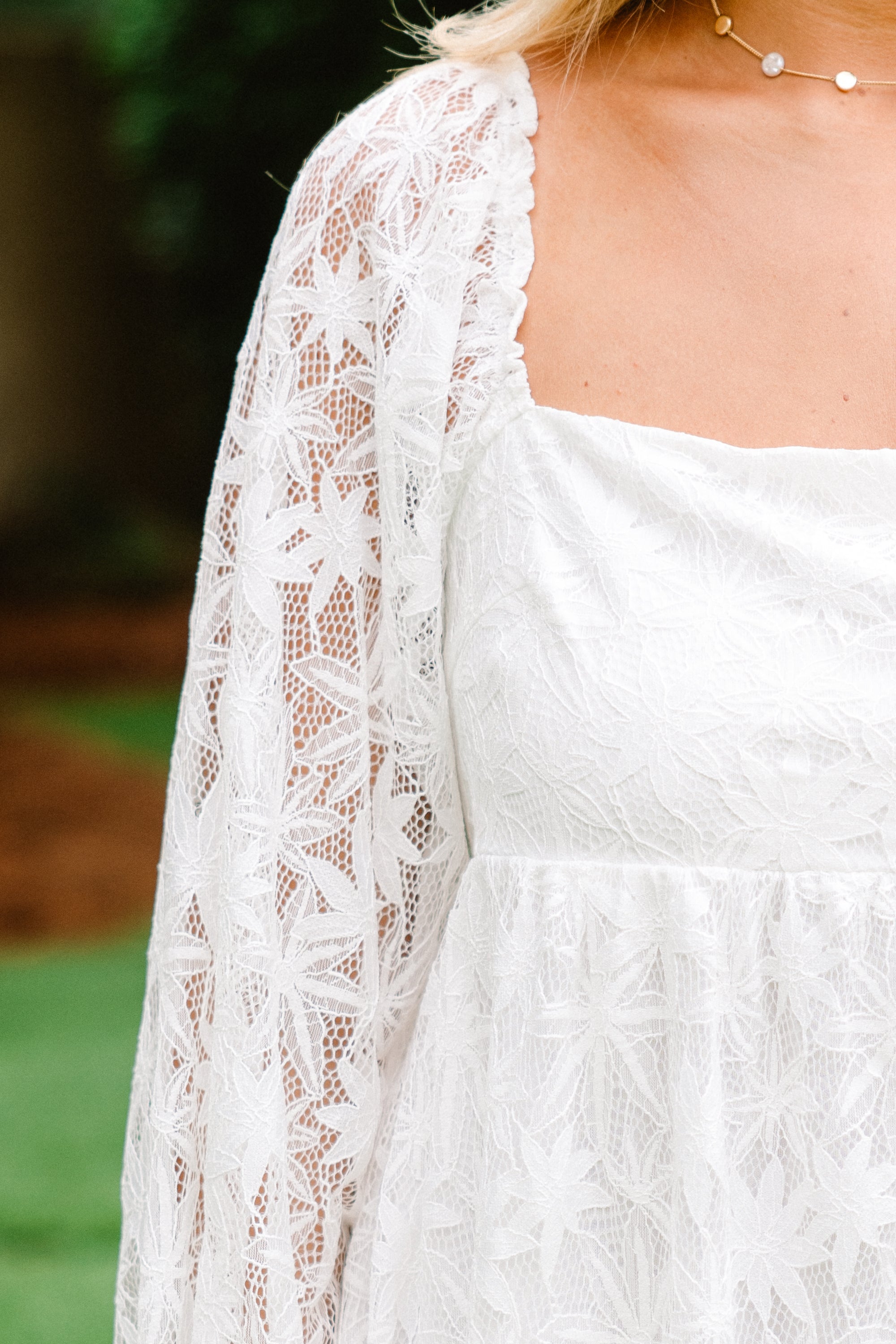 True Pure Bliss Dress, White