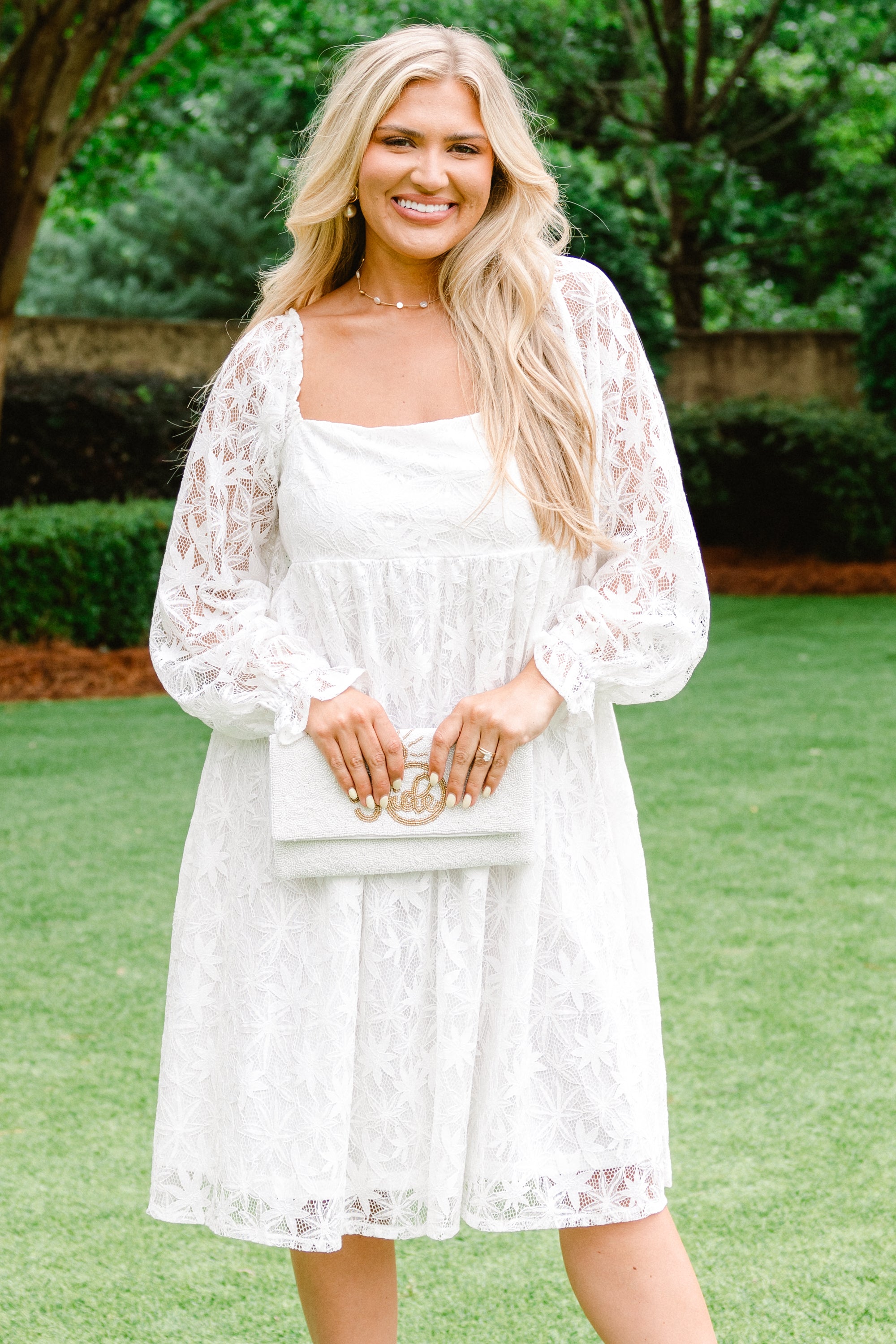 True Pure Bliss Dress, White
