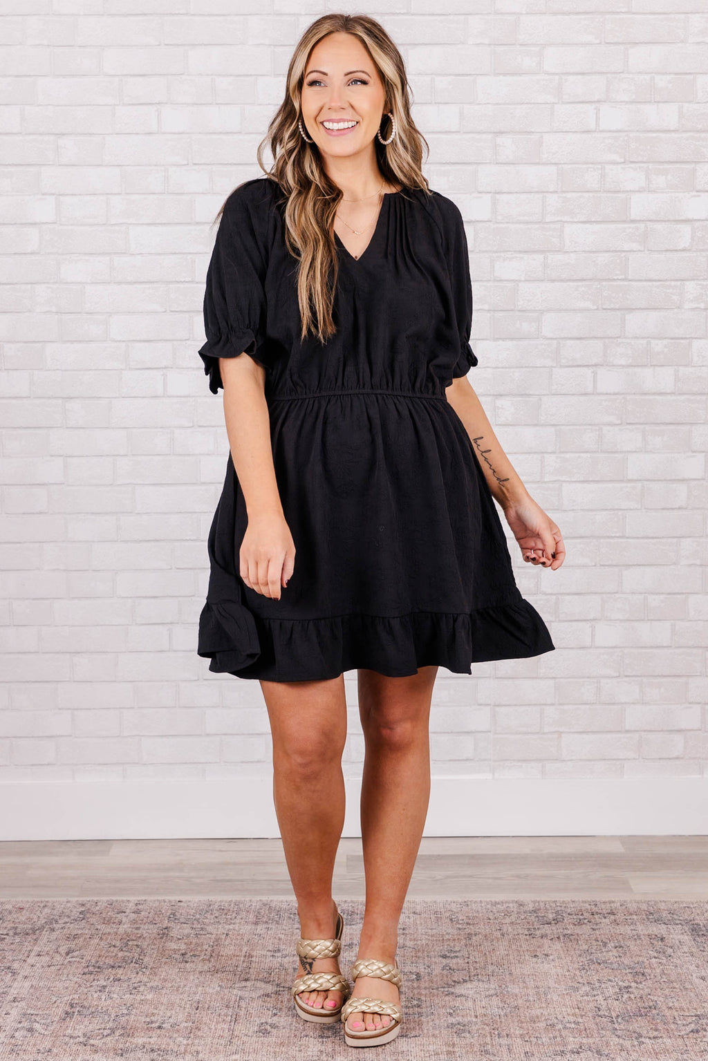 True To Me Dress, Black