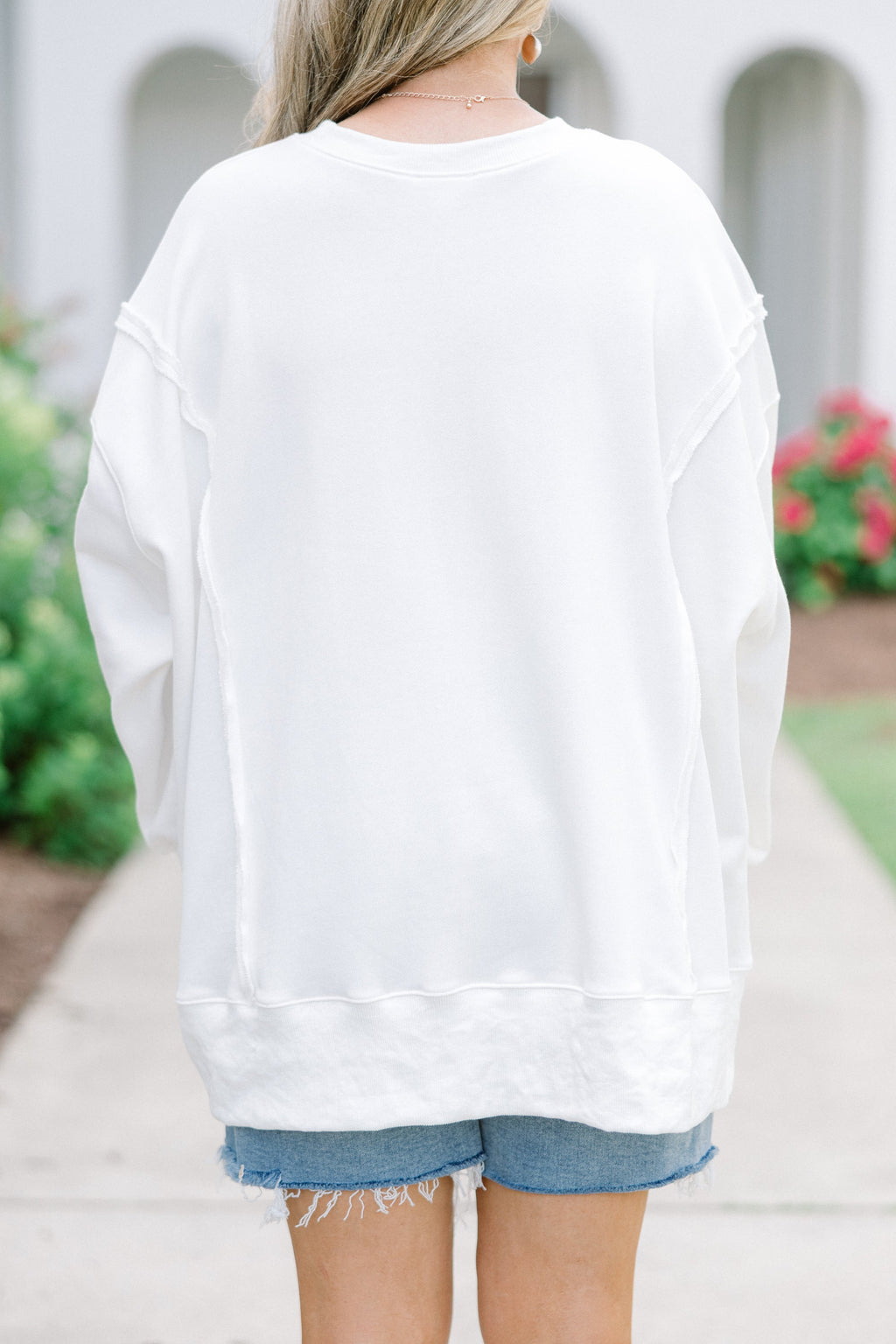 USA Patchwork Comfy Crew, Ivory