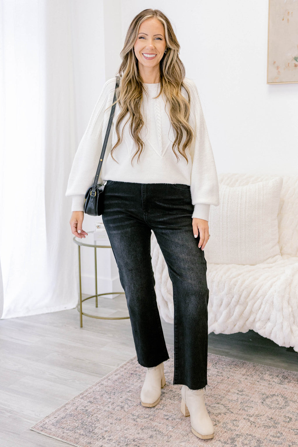 Unbothered By You Jeans, Black