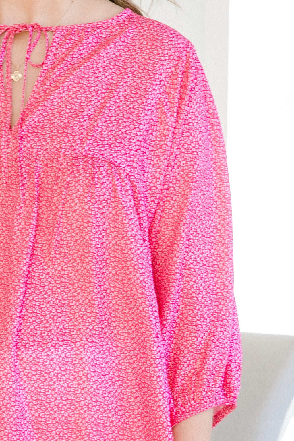 Under The Moon Top, Pink