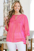 Under The Moon Top, Pink