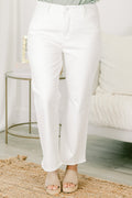 Under The Neon Moon Jeans, White