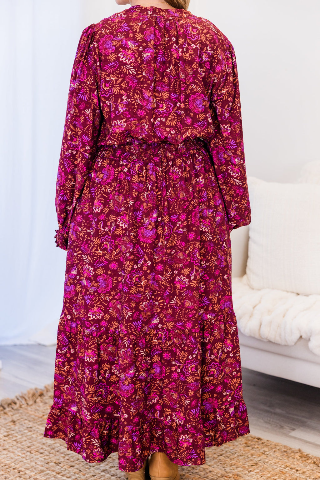 Universal Charm Dress, Violet Multi